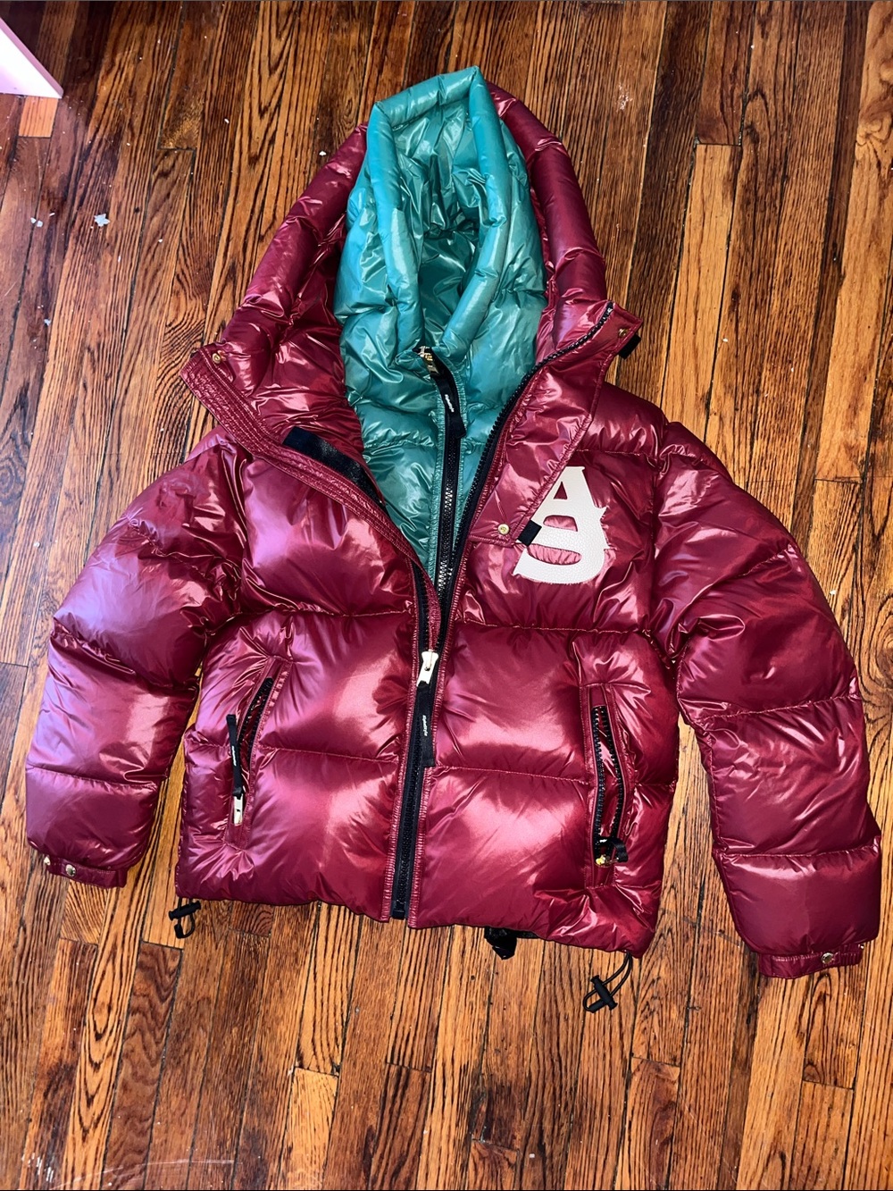 Alpha style 2 layer bubble coat
